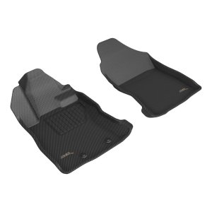 Subaru Impreza Floor Mats - Front - 3D MAXpider - Kagu - Black - `24-`26 Subaru Impreza Floor Mats - Front - 3D MAXpider - Kagu - Black - `24-`26